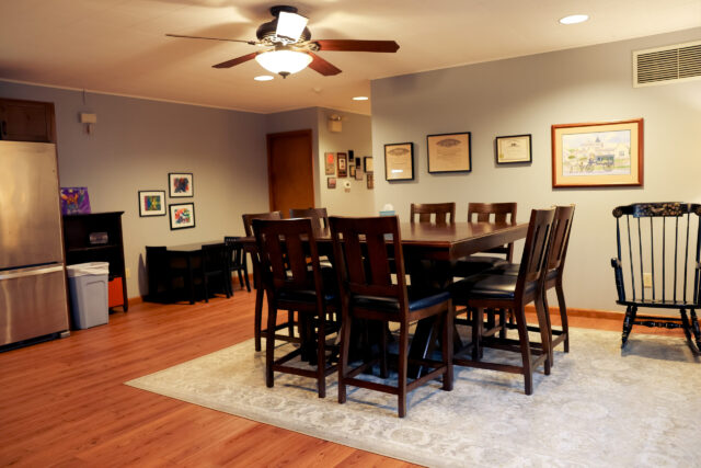Interior view of Carlisle-Branson funeral home facility Mooresville IN