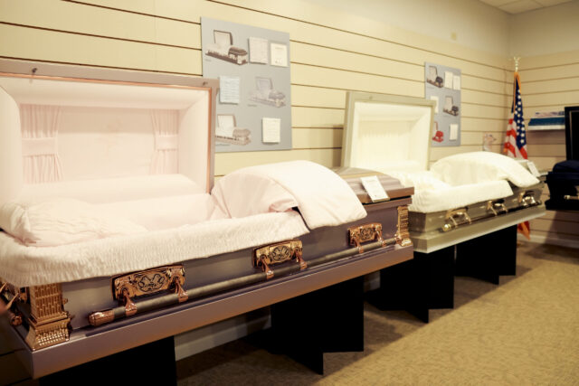 Interior view of Carlisle-Branson funeral home facility Mooresville IN